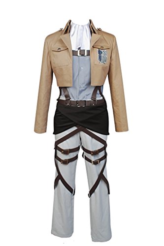 Disfraz de cosplay de legión de reconocimiento, Shingeki no Kyojin (Ataque a los titanes), para adulto, de la marca Daiendi