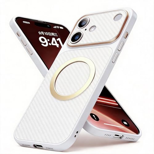 Coque pour iPhone 17 norme militaire : protégez votre smartphone blanc contre les chutes sévères