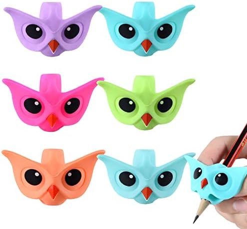 LUMOOM Schreibhilfen 12 Stück - Ergonomische Stifthalter Für Kinder