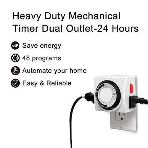 Hydro Plus 4" Carbon Filter Kit Combo Inline Ventilation Fan+Ducting+Timer+Hygrometer Thermometer+Fan Speed Controller For Indoor Plants Growing System (4'' Ventilation Kit) #TOP4