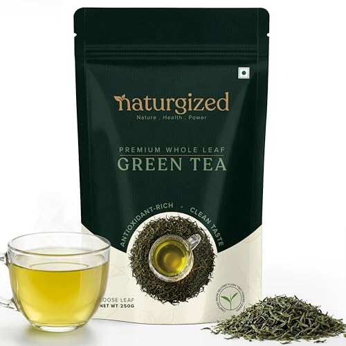 Naturgized Premium Whole Leaf Green Tea, 250g