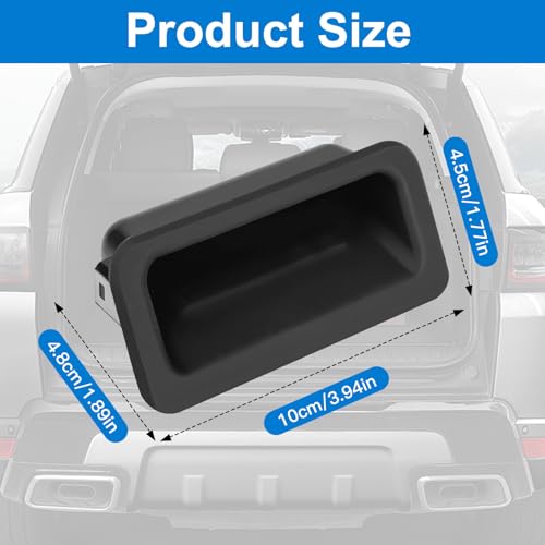 NICEWAT 81260-A6200 81260A6200 Heckklappengriff Kofferraumschalter, Heckklappenschalter Drucktaster Ersatz für Hyundai i30 GD FD 2012-2017, Kofferraum Griff Öffner, KofferraumdeckelSchalter