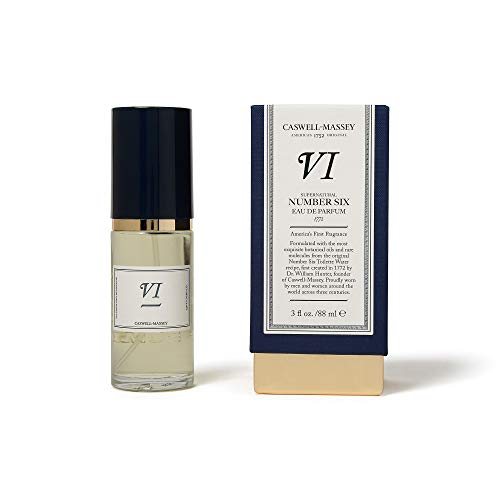 Caswell-Massey Men's Fragrance– Supernatural Vi New Updated Mens Cologne Infused With Scents of Citrus, Musk, and Amber – 3 Ounces
