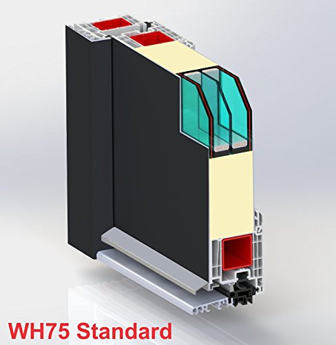 Haustür Welthaus WH75 Aluminium-Kunststoff Standardtür