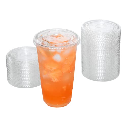 KARAT EARTH KE-KC107TS PLA Flat Lid for 32oz Cup (107mm) - 500 ct