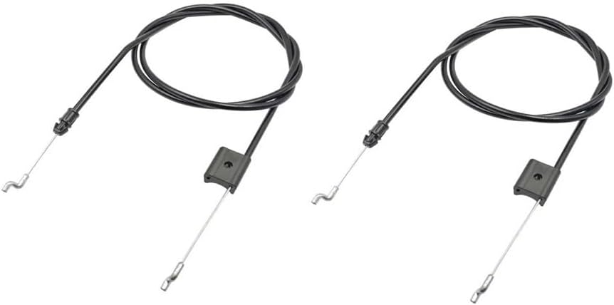 Replacement Control Cable Fit for OtherBrand 532133107 133107 290-713 Replaces 290 713 Lawn Mower 61 1/4 in Size(2PCS)