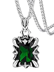 Green Stone-Silver
