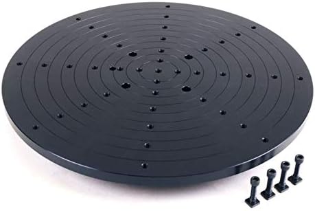 Sherline 8 Inch 3D Scanning Plate for CNC Rotary Table 3726LAZ