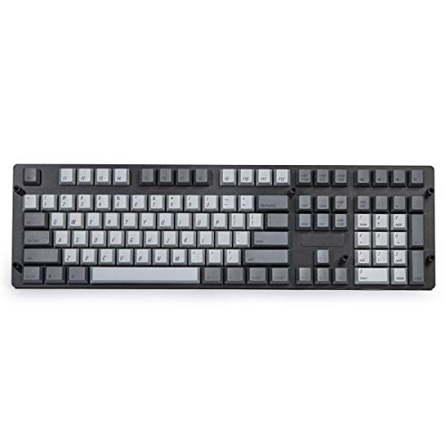 JUNENTER PBT �L�[�L���b�v 108 �L�[ Cherry �v���t�@�C�� �L�[�L���b�v �Z�b�g �����T�u���H 61/87/104/108 MX �X�C�b�` ���J�j�J�� �Q�[�~���O �L�[�{�[�h�p (�O���[ �R���{)