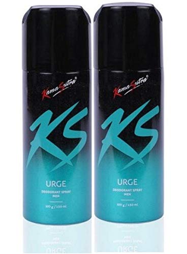 Kama Sutra Urge Deodorant Spray – Men (Pack Of 2)