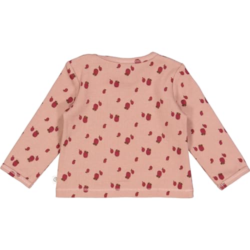 by Green Cotton Apple Long Sleeve Top with Print for Baby Girls-Organic Cotton Blend, Easy Changes, Machine Washable2