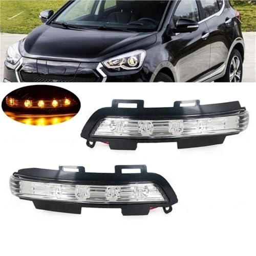 Luz señal giro lateral para JAC Refine S2 T40 retrovisor de coche 2