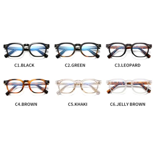 Gafas retro de luz azul TR90 grises para evitar dolor de cabeza 7