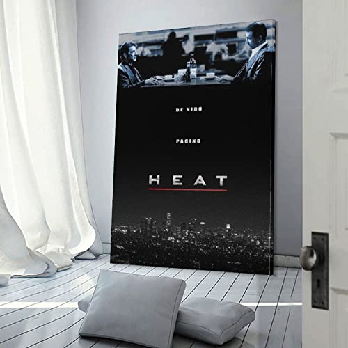 Movie Posters Heat Drama Movies Posters & Prints Canvas Wall Art Prints For Wall Decor Room Decor Bedroom Decor Gifts 24X36Inch(60X90Cm) Frame-Style #TOP2