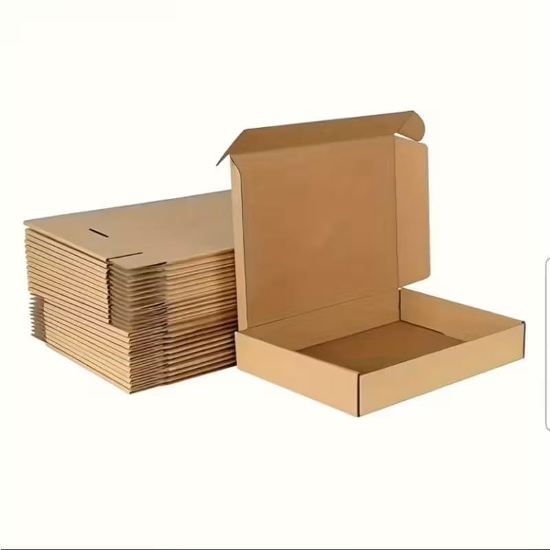 Boîtes d'expédition en carton kraft ondulé pour petits colis, envois postaux et cadeaux