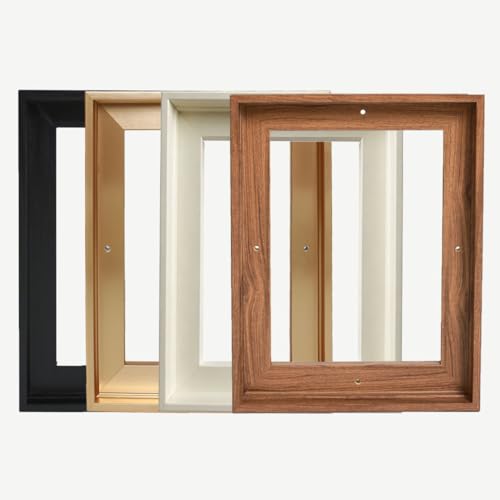 BGHIFEE 8 x 10 Canvas Frame for Canvas Painting 0.6-0.8 Deep Floater Frame for Canvas Prints Floating Frames for Oil Paintings Vertical or Horizontal Picture Wall Decor