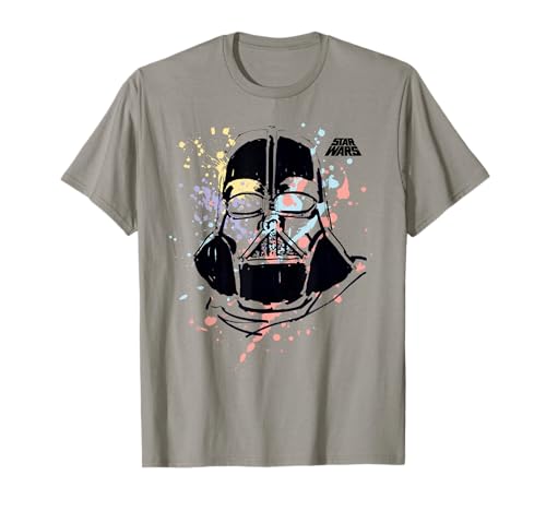 T-shirt Star Wars Darth Vader Paint Splatter : cadeau idéal pour geek