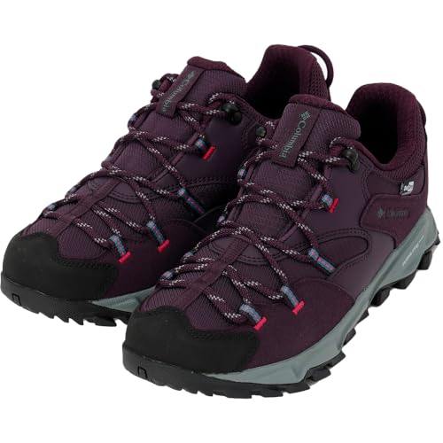 [コロンビア] ハイキングシューズ セイバー シックス ロー アウトドライ レディース 23.0cm Dark Plum, Wild Fuchsia