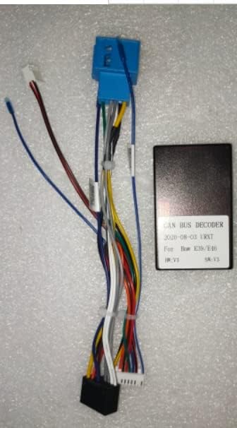 Car Power Wiring Harness Cable Adapter with Canbus for BMW E46 (Car Stereo Compatible with Harman Kardon and Bose) Sound System Install Aftermarket Android Stereo