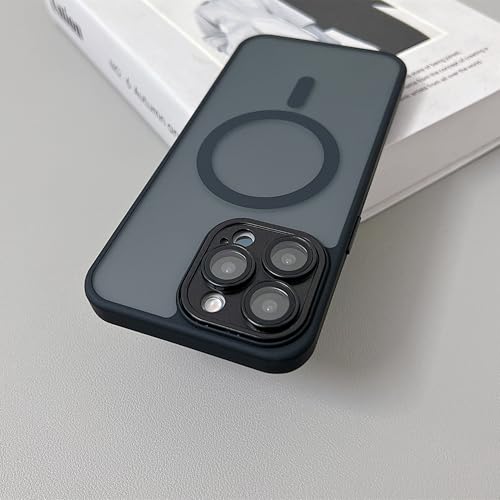 Coque magnétique de Luxe pour iPhone 13 ProMax mate noire