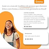 Colchão Solteiro de espuma D28 Emma Basics 17cm – com tecnologia alemã, 100 noites de teste e 5 anos de garantia. glide