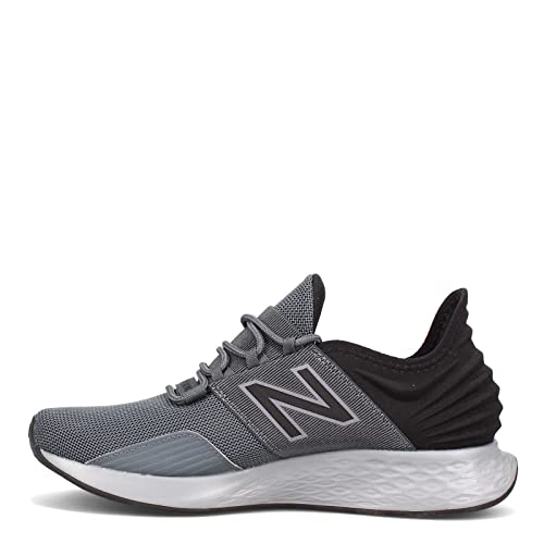 New Balance New Balance Men's Fresh Foam Roav V1 Sneaker, Lead/Black/Cobalt, 8 M US