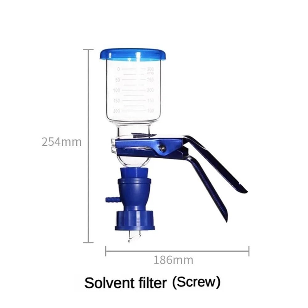 Dispositivo de núcleo de arena de laboratorio, adaptador de tornillo GL45 for disolvente, aparato de filtración al vacío de vidrio, 500/1000 ml(500ml set)