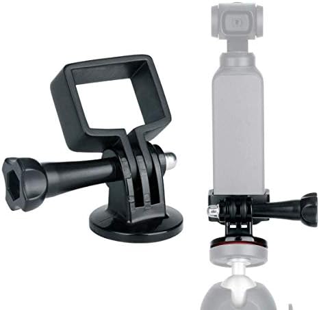 Osmo Pocket Tripod Holder Mount Adapter ULANZI OP-3 Expansion Fixed Stand w 1/4'' Thread Compatible for DJI Osmo Pocket Gimbal