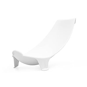 Soporte para recién nacidos Stokke Flexi Bath, Blanco - Para la Bañera plegable Stokke Flexi Bath - Ligero, práctico, cómodo y seguro - Para bebés hasta 8 meses o 17,6 libras
