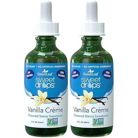 Sweetleaf Liquid Stevia Vanilla Cream 2 Oz (2 Pack) Cover