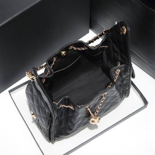 Bolso Hobo Acollado con Correa de Cadena para Mujer miniatura 3