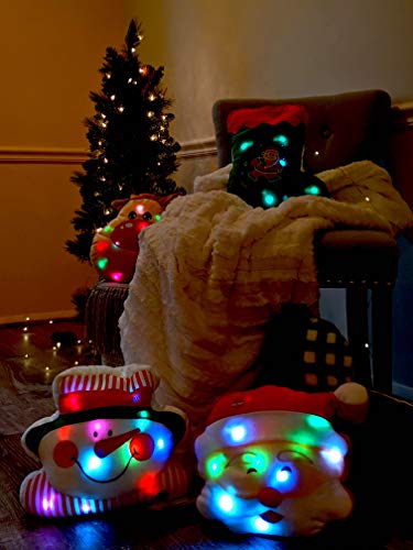 Tache-Squishy-Light-Up-Glowing-Christmas-Santa-Claus-Microbead-Throw-Pillow-LED-Lights Tache Squishy Light Up Glowing Christmas Santa Claus Microbead Throw Pillow LED Lights