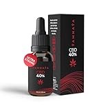 YamnaYa - Aceite CBD 40% (Ultra - Strong) 4000mg de CBD Puro – 10ml de Gotas de Cannabidiol PREMIUM 0% THC