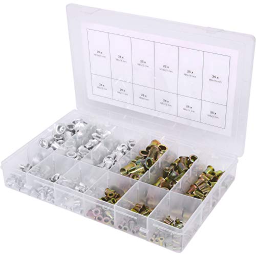 Rivets filetés acier aluminium M3 M10 pour restaurer un châssis automobile