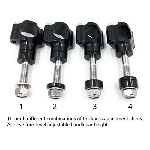 OTOM Motorcycle Handlebar Clamp CNC Aluminum Alloy Bar Clamps 28mm or 1 1/8