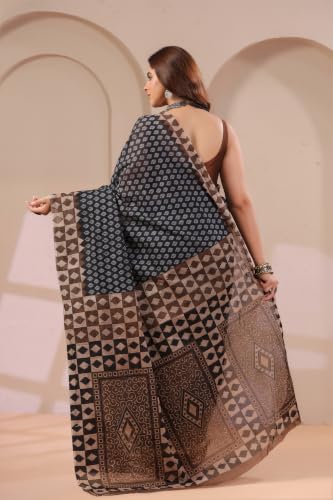 Image of TAMAIRA FASHION Mulmul Pure Cotton Saree For Woman |Office Wear Daily Wear Sarees For Women Without Blouse Piece(Available in 15 Colours)