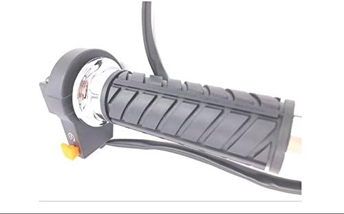 Miniatura 2 de CDHPOWER Mango de acelerador derechoagarre con interruptor de apagado con combo de pasador de metal, bicicleta motorizada a gas