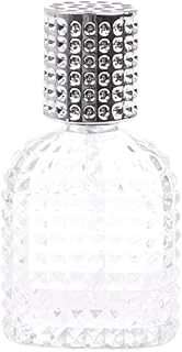 Pineapple Design Glass Perfume Bottle Spray Atomizer Empty Refillable Bottle,Silver 30ml