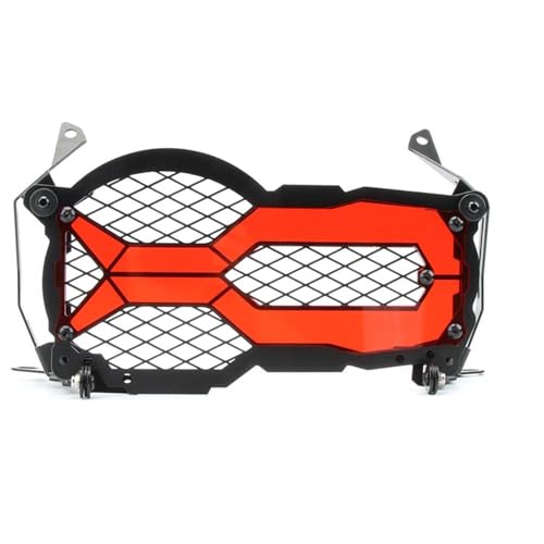 Protection phare moto rouge en acier haut de gamme pour R1250GS R1200GS Adventure LC