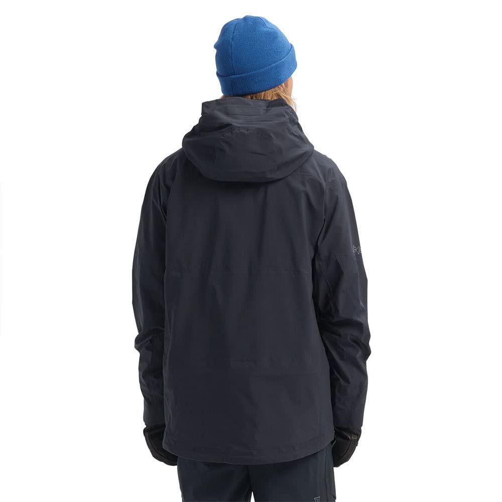 Burton - Chaqueta de esquí y nieve AK Gore-tex Stretch Hover True Black para hombre, color negro