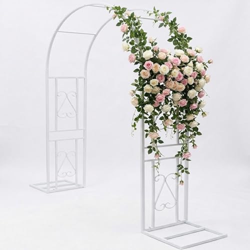 Treillis de support pour plantes grimpantes évitant la chute des rosiers