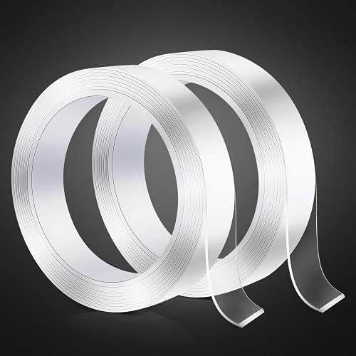 Multifunctional Double Sided Tape, 3M Heavy Duty Removable Mounting Tape,Highly Viscous Dtrong Tape,Non-Marking Removable Adhesive Tape,Washable And Reusable Tape,2 Packages #TOP4