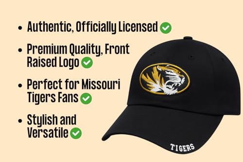 Gorra ajustable con logo bordado de Tigers miniatura 6