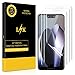 LK [3 Pack] Screen Protector for Google Pixel 3 XL, Liquid Skin [Full Coverage] [Bubble-Free] HD Clear Flexible film with Lifetime Replacement Warranty