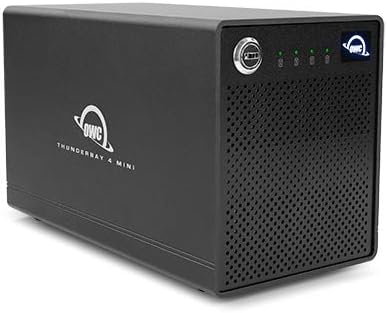 OWC ThunderBay 4 mini 8TB SSD Thunderbolt 2 RAID Storage Solution