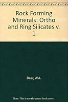 Rock Forming Minerals: Ortho and Ring Silicates v. 1 0582462096 Book Cover