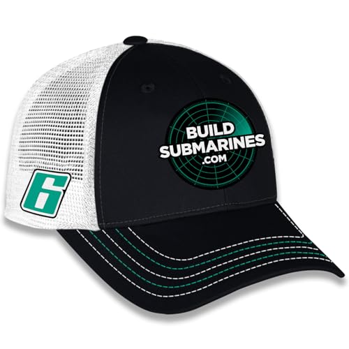 Gorra snapback negra Checkered Flag Sports miniatura 4