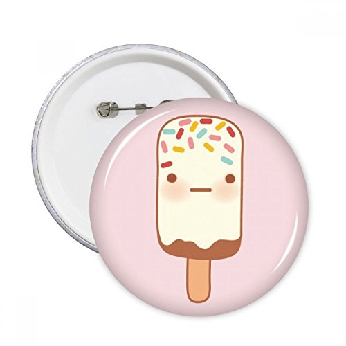 Badge bouton rond expression faciale : idée cadeau multicolore 5pcs