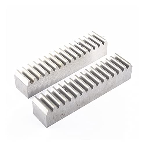 TMP1105 1pc 2.5 Modulus 25x25 1000mm Straight Teeth Steel Gear Rack for Small Manufacturing Linear Guides (Color : 2M Straight Teeth, Guide Length : 1000mm)