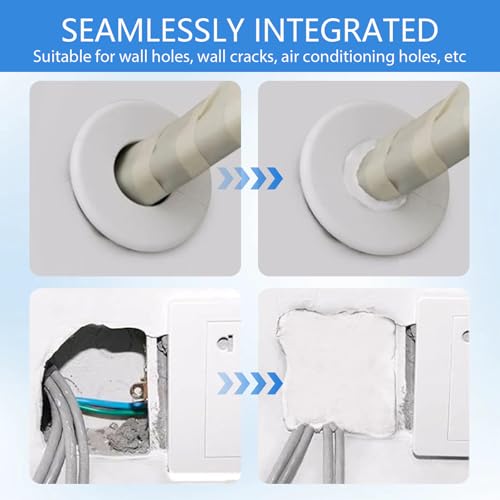 Waterproof Sealant Mastic, 2025 New Repair Sealing Clay Wall Gaps Filler, Quick Mending Mud for Drain Connection, Wall Hole, Air Conditioning Hole Waterproof Seal Putty (0.06 pounds/Pack) (3)